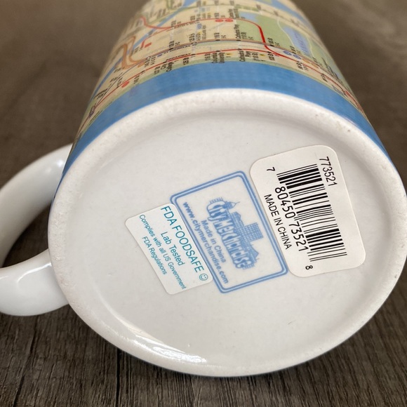 Mug subway map 11oz. - Picture 3 of 5